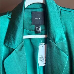 Forever 21 Teal Blazer